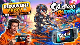 je vais découvrir Splatoon Raiders sur Nintendo Switch 2.