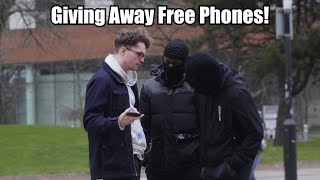 Robbing People's Phones... Then Giving Them A New One!