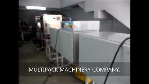 Shrink Sleeve Labelling Machine with Electric Tunnel, Puck system and  Rotating System