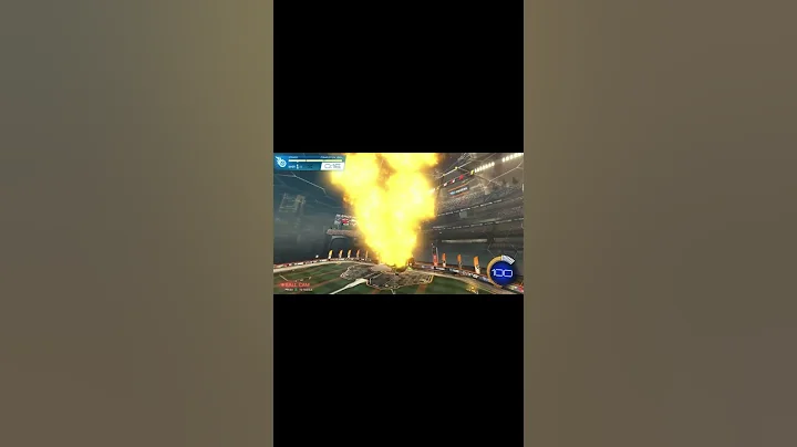 Flip-Reset Musty Flick Double-Tap #shorts #rocketleague #rocketleagueclips