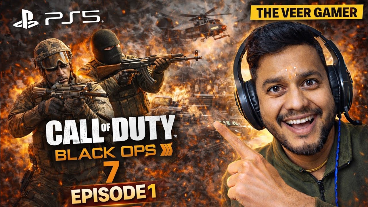 CALL OF DUTY BLACK OPS 7 😱 | EPISODE 1 LIVE | PS5 GAMEPLAY 