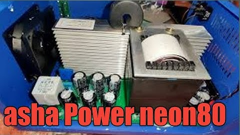 ashapower neon 80 12v.24v.36v.48v.mppt solar charge controller #techdeva