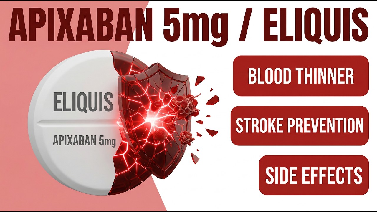 Apixaban (Eliquis) - Uses, Dosage & Side Effects You MUST Know ...