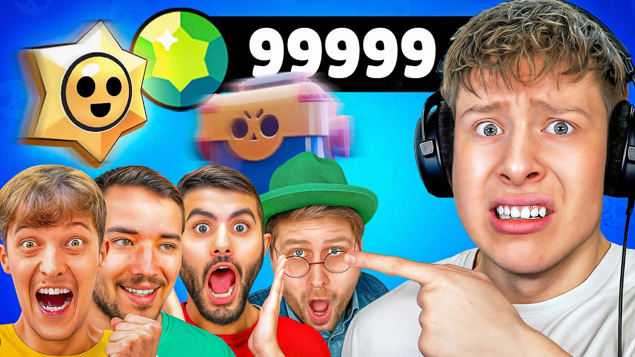 YOUTUBER bestimmen 24 Stunden🕙 in Brawl Stars! 😭😭😭