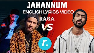 JAHANNUM - RAGA - ENGLISH LYRICS VIDEO