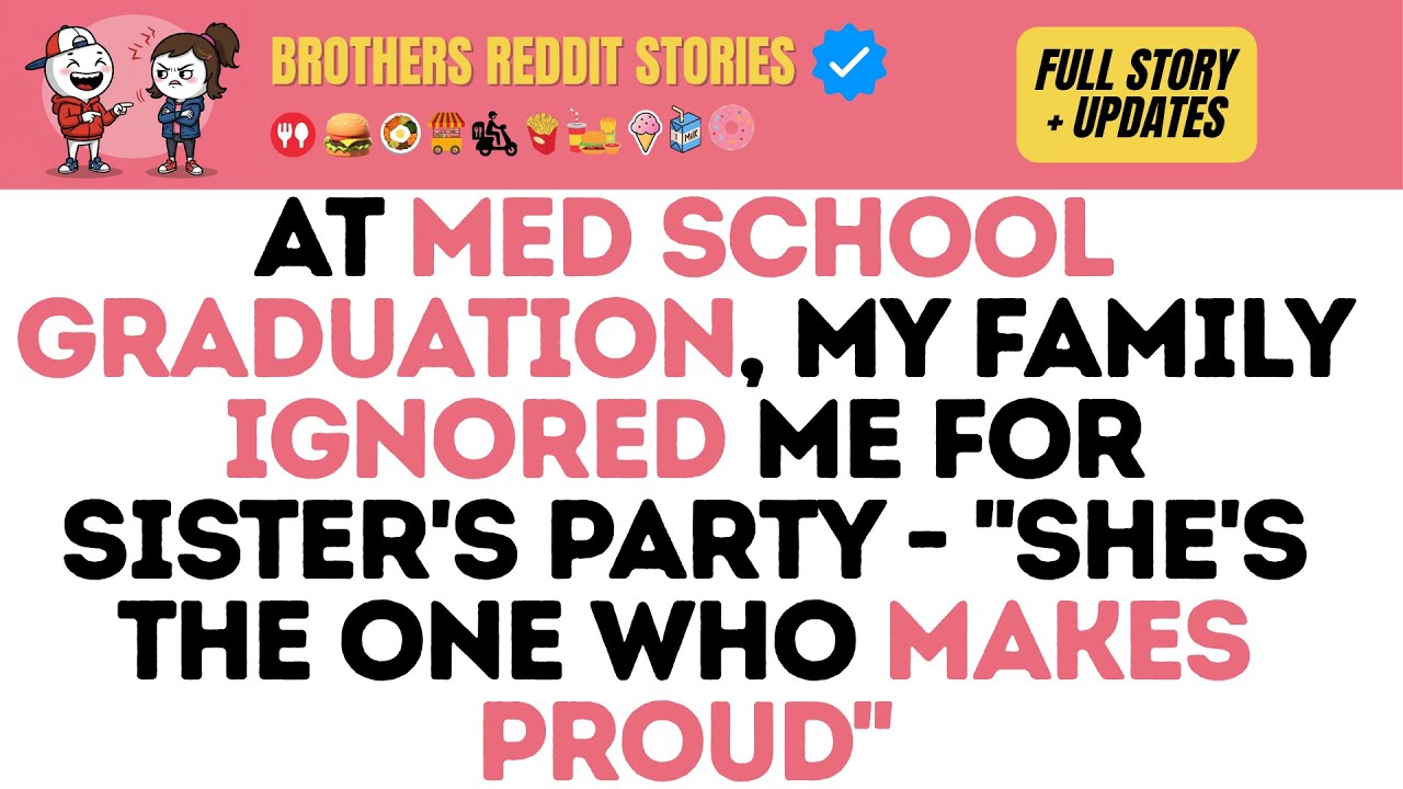 At Med School Graduation, MY FAMILY IGNORED ME for Sister's Party - 