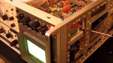 How to calibrate a HP 141T: Part 4, CRT and storage adjustments