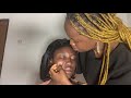 ASMR RELAXING FACE TOUCHING AND NITPICKING 