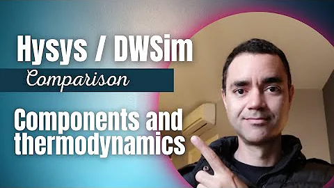 DWSIM vs ASPEN HYSYS COMPARISON | HOW TO ADD COMPONENTS AND FLUID PACKAGES ON PROCESS SIMULATION