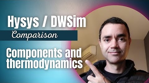 DWSIM vs ASPEN HYSYS COMPARISON | HOW TO ADD COMPONENTS AND FLUID PACKAGES ON PROCESS SIMULATION
