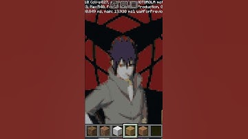 Sasuke in pixel art #short#video#viral