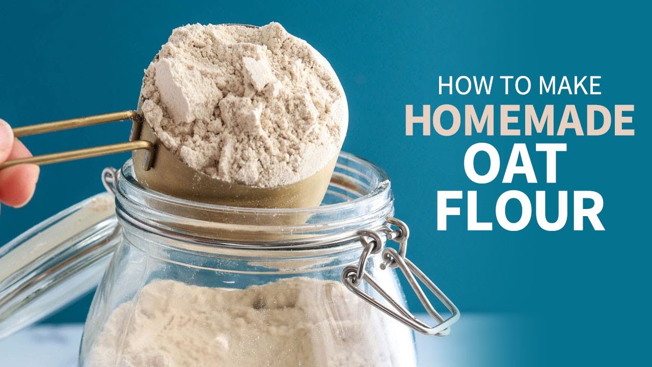 How to Make Oat Flour (and Use it as a Flour Substitute!)