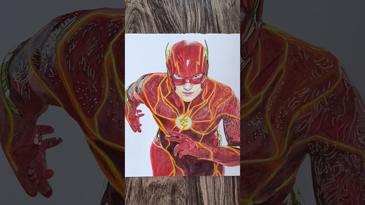 Drawing the flash| | how to draw | step by step