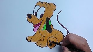 Featured image of post Mickey Pluto Bebe Para Colorear Dibujos para colorear online o imprimir