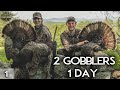 Two Gobblers in One Day | Turkey Season Kickoff | Realtree's Spring Thunder