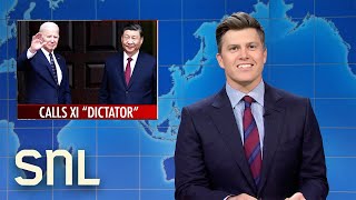 Weekend Update: Biden Calls Chinese President a Dictator, Trump Jr. Testifies in Fraud Trial - SNL