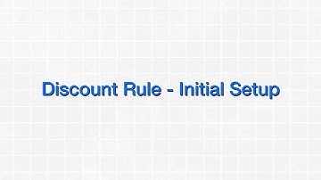 Discount Rule - Initial Setup (Flexi BOGO plugin)