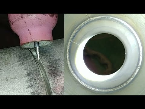 Cool idea to weld stainless pipe without gaps. The feeling of reading the waves.