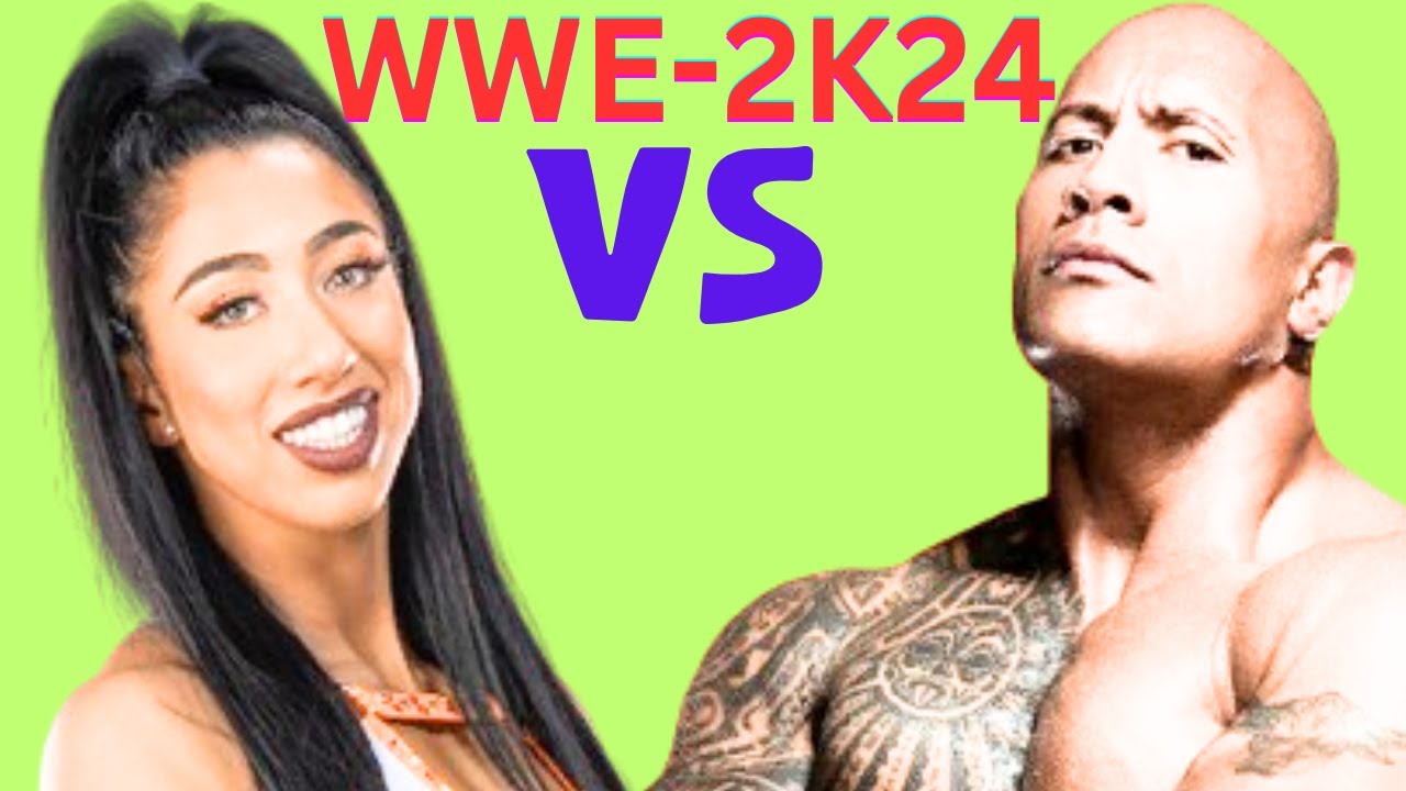 Indi Hartwell Vs. The Rock | Best wrestling Intergender Match | WWE February 22,2025