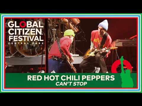 Red Hot Chili Peppers Perform Can't Stop Live | Global Citizen Festival 2023