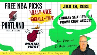 Portland Trail Blazers vs Miami Heat Prediction 22 - Free NBA Picks