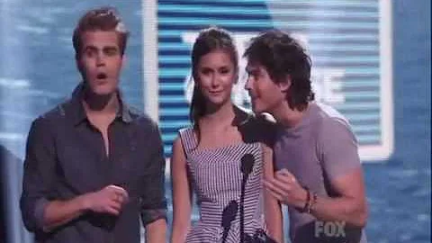 Nina, Paul and Ian Presents at the 2011 Teen Choic...