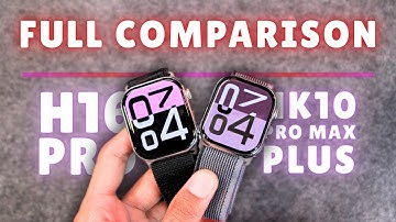 H16 Pro Smartwatch vs HK10 Pro Max Plus - The Ultimate Comparison!