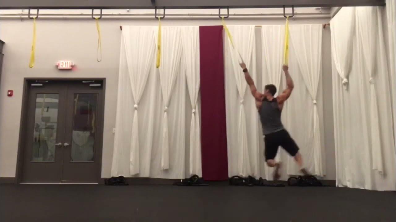 Battle Ropes session, rope climbing variations YouTube