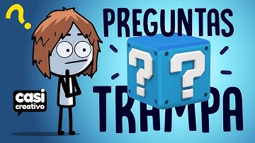 Preguntas trampa para pasar el rato | Casi Creativo