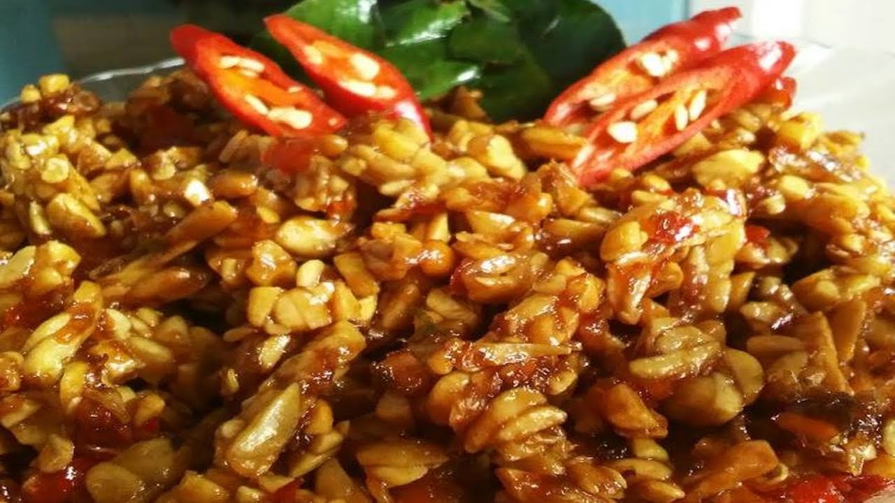 Bumbu kering tempe pedas manis