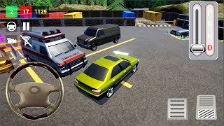 Car Parking Master #1 - Green Sedan Parking School Android Gameplay screenshot 5