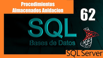 Curso de SQL Server #62 | Procedimientos Almacenados Anidación