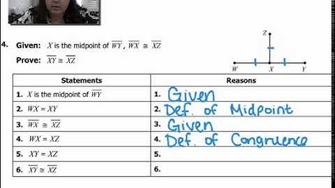 Geometry: Segment Proofs