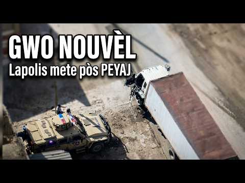 Video kote LAPOLIS ap ransonnen chofè kamyon