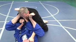 BJJ Side Control Kimura from Inverted Triangle