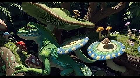 Land Of Lizard Wizards / Ai Animation 4K