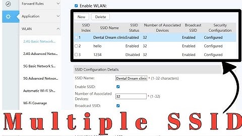 How to Create Guest WiFi and Main Network with Multiple SSIDs in Huawei Router
