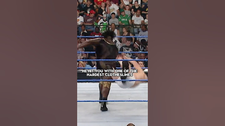 Mark Henry DESTROYED Him With This Clothesline!
