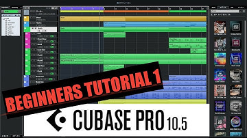 Beginners Lesson 1 [Introduction To Cubase 10.5 Tutorial]