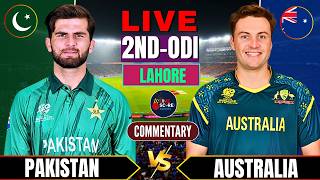 🔴 LIVE: Pakistan vs Australia 2nd ODI Match Live Today | PAK vs AUS Live Urdu Commentary screenshot 5