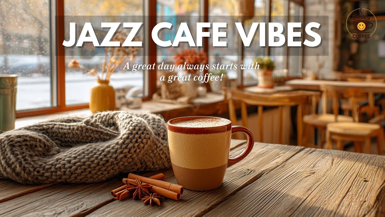 Cozy Winter Jazz Cafe Vibes ~ Bossa Nova Music for Study & Relaxation ...