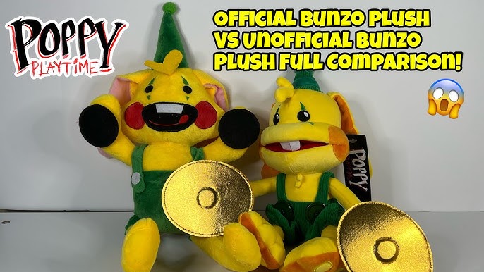 New Official Poppy Playtime Bunzo Bunny Plush New Halloween Drop And  More!!! 