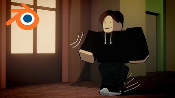 Roblox Animation | walking cycle test ( Blender )