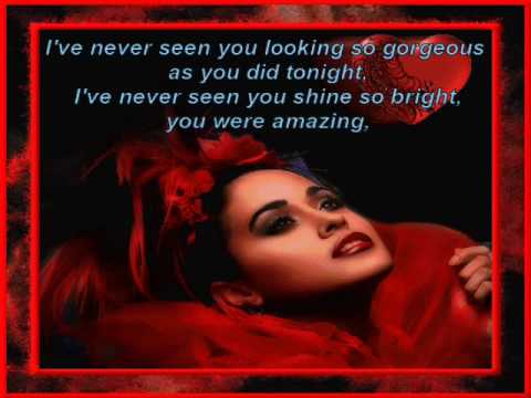 Chris De Burgh - Lady in Red * Lyrics
