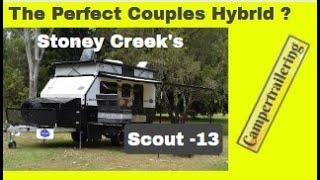 New Scout 13  The Perfect Couples' Hybrid Camper For Any Adventure!