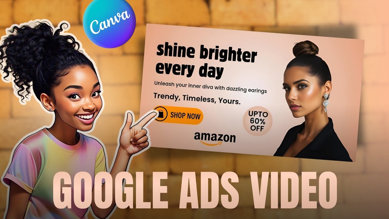 How to Create Stunning Google Ads Video in Canva | Motion Graphics ...
