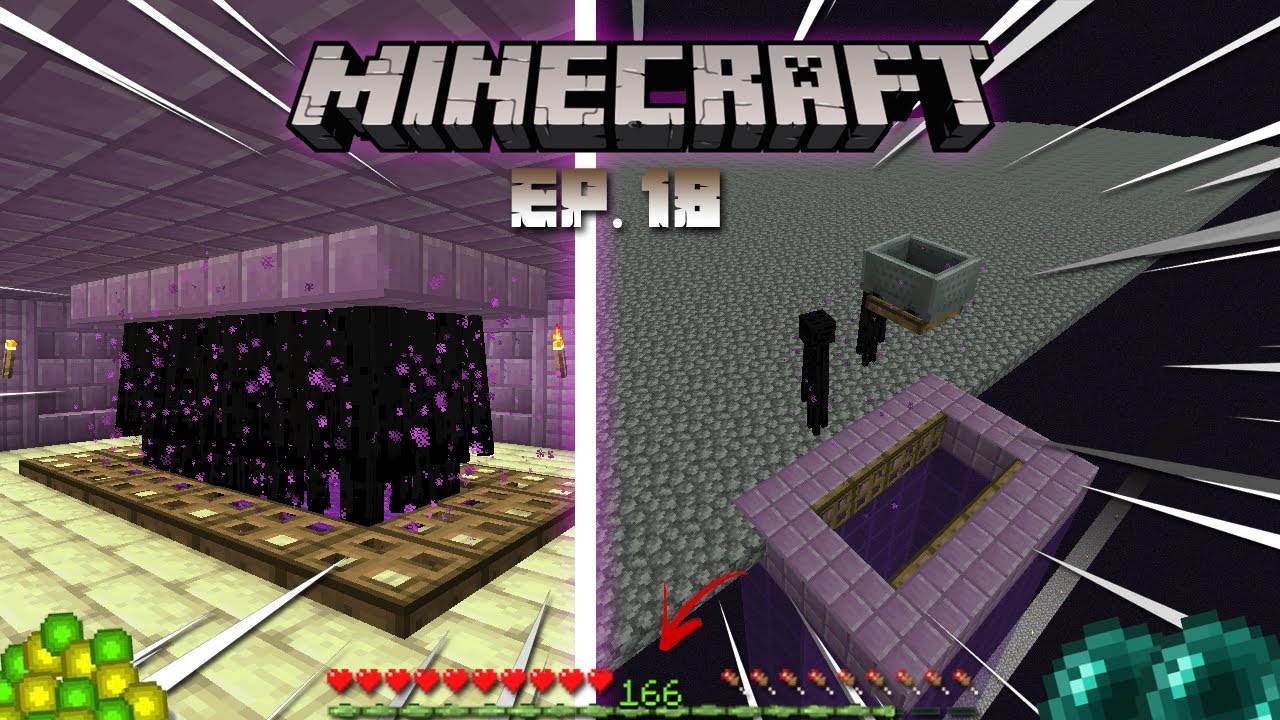 MINECRAFT: A MELHOR FARM DE XP E ENDER PEARLS - EP. 18/ SURVIVÃO 2.0