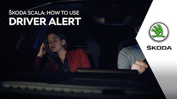 ŠKODA: How to use Driver Alert