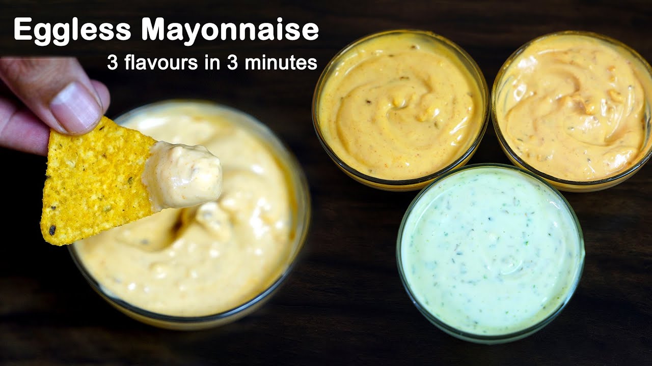 Mayonnaise | veg mayonnaise recipe | eggless mayo | mixie me bani veg eggless mayonnaise recipe | Taste Unfold