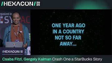 HEXACON 2025 - Crash One: A StarBucks Story (CVE-2025-24277) by Csaba Fitzl & Gergely Kalman